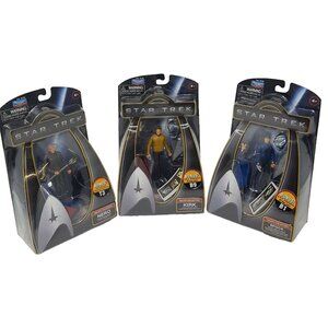 Star Trek Figure Galaxy Collection Lot Of 3 Nero Kirk Spock B1 B9 T3